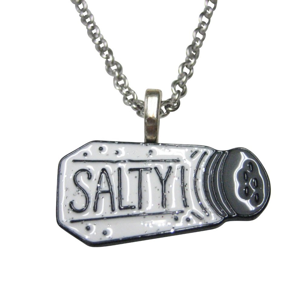 Salty Salt Pendant Necklace